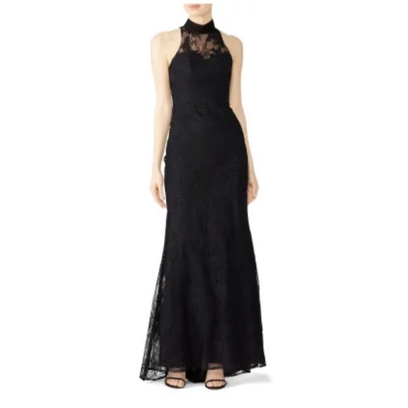 Badgley Mischka
Black Lace Column Gown size 10. - Picture 1 of 11